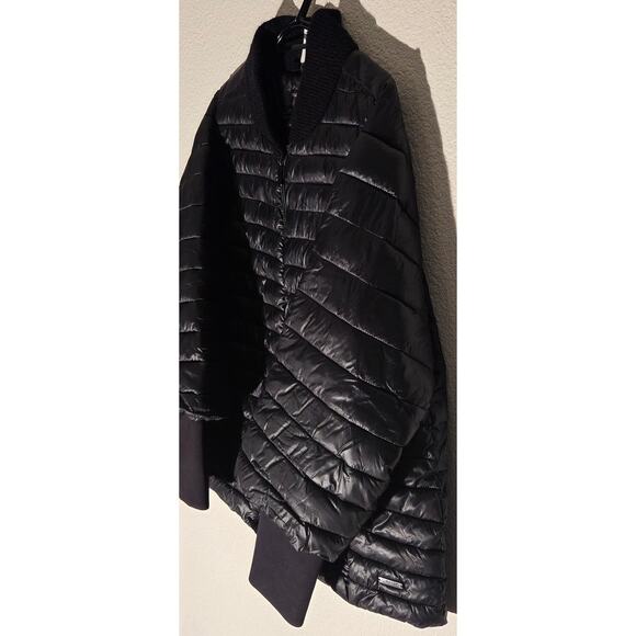 Calvin Klein Women's Black Puffer Jacket - Size 2X - Picture 3 of 9